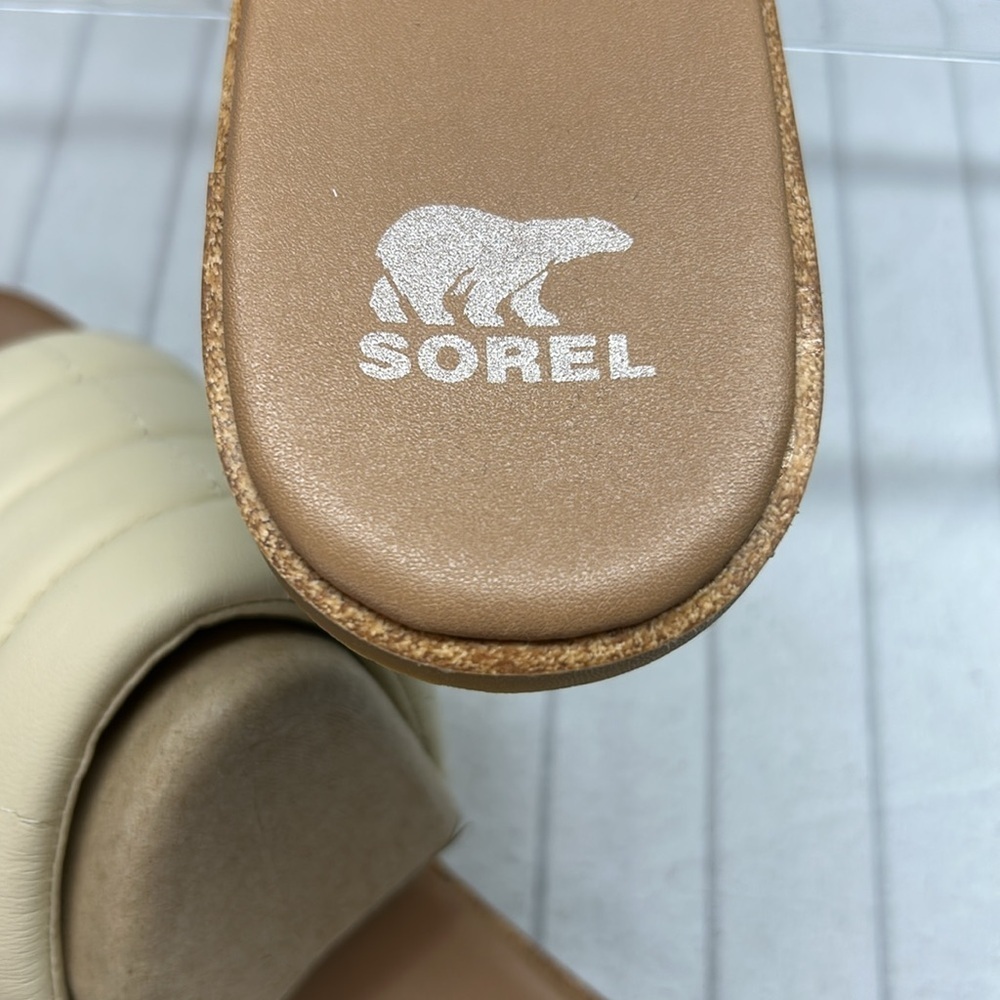 Sorel Ella III Quilted Puff Slide Sandal (Women) size 9.5 - Picture 2 of 9